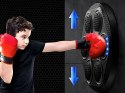 Nowoczesna tarcza bokserska z rękawicami - trening multifunkcjonalny dla każdego!