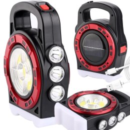 Latarka solarna LED z funkcją powerbanku - wszechstronność i moc!