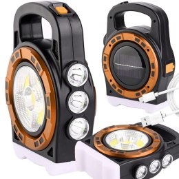 Latarka solarna LED z funkcją powerbanku - doskonały kompan w każdej sytuacji
