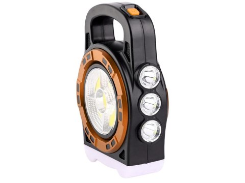Latarka solarna LED z funkcją powerbanku - doskonały kompan w każdej sytuacji