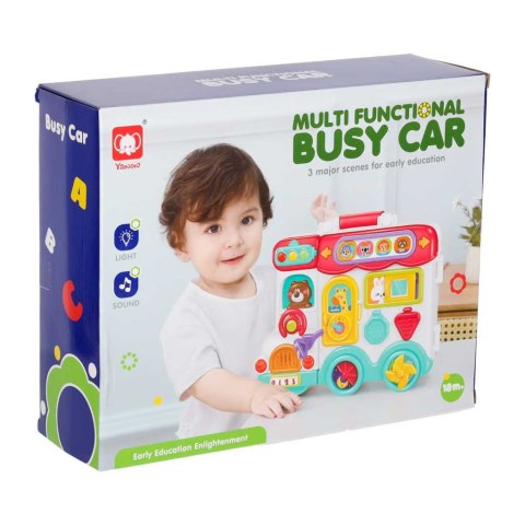  Interaktywny Edukacyjny Bus w Walizce - Zestaw Sensorczny Dla Dzieci