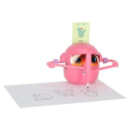  Robot rysujący różowy - edukacyjna zabawka dla kreatywnych dzieci