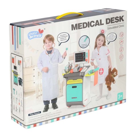 Duża Interaktywna Stacja Medyczna dla Dzieci - Mini Szpital do Zabawy
