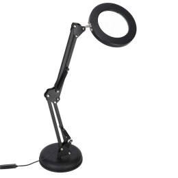 Nowoczesna lampka LED z lupą - idealne oświetlenie do pracy i relaksu