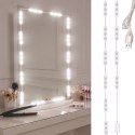 Nowoczesne lampki LED do lustra - Twój osobisty zestaw kosmetyczny perfekcji!