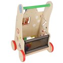 Pchacz-drewniany Chodzik Edukacyjny dla Malucha 6w1
