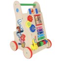 Pchacz-drewniany Chodzik Edukacyjny dla Malucha 6w1
