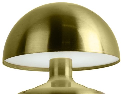 Nowoczesna lampka LED w kształcie grzybka, idealna do wnętrz