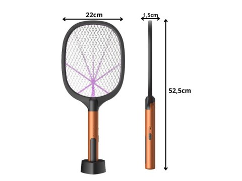 Elektryczna pułapka na insekty z lampą UV - komfort w Twoim domu!