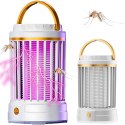 Nowoczesna lampa owadobójcza z funkcją UV LED i akumulatorowym zasilaniem