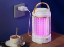 Nowoczesna lampa owadobójcza z funkcją UV LED i akumulatorowym zasilaniem