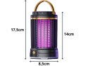 Nowoczesna lampa owadobójcza z funkcją UV LED i akumulatorowym zasilaniem