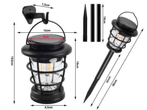 Nowoczesna lampa solarna do ogrodu i na balkon, która zmieni Twoją przestrzeń