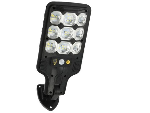 Nowoczesna lampa solarna LED z czujnikiem ruchu i pilotem