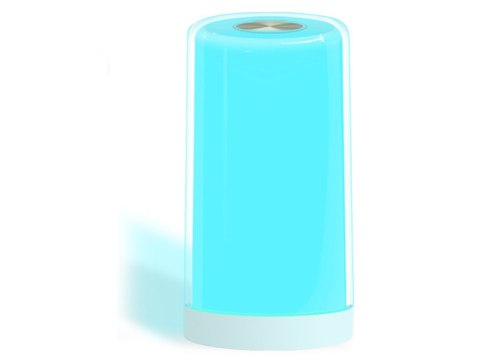 Nowoczesna lampka LED z dotykowym włączaniem i regulacją jasności