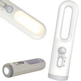 Lampka LED z czujnikiem ruchu i latarką - Bezdotykowe oświetlenie na USB
