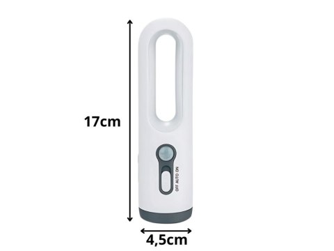 Lampka LED z czujnikiem ruchu i latarką - Bezdotykowe oświetlenie na USB