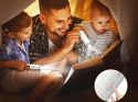 Lampka LED z czujnikiem ruchu i latarką - Bezdotykowe oświetlenie na USB