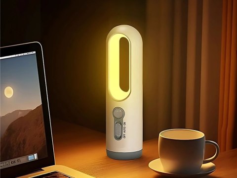 Lampka LED z czujnikiem ruchu i latarką - Bezdotykowe oświetlenie na USB