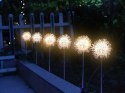 Nowoczesna dekoracyjna lampa solarna do ogrodu