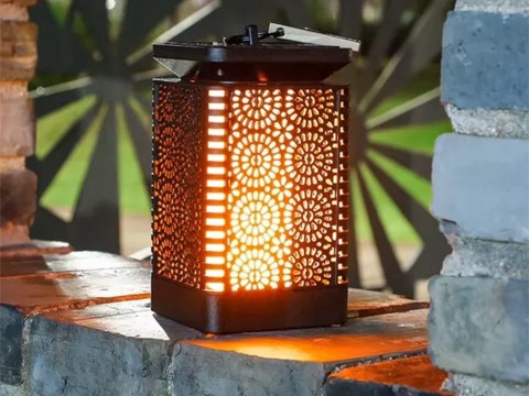Wiejskie Światełko - Lampion Solarny LED do Ogrodu