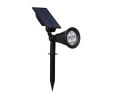 Nowoczesna lampa solarna do ogrodu z czujnikiem zmierzchu i regulacją kąta świecenia