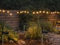 LAMPKI OGRODOWE SOLARNE KULECZKI 2 SZTUKI PO 6 LAMPEK LED DŁUGIE 70 CM