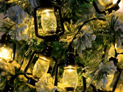 LAMPKI SOLARNE LED - DEKORACYJNA GIRLANDA Z LAMPIONAMI DO OGRODU I TARASU