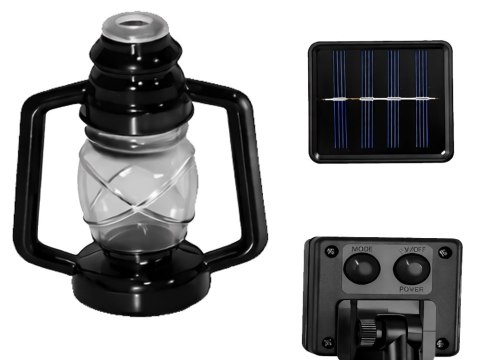 LAMPKI SOLARNE LED - DEKORACYJNA GIRLANDA Z LAMPIONAMI DO OGRODU I TARASU