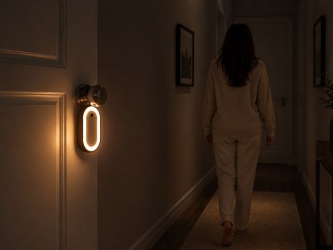 Nowoczesna lampka LED z czujnikiem ruchu dla każdego domu