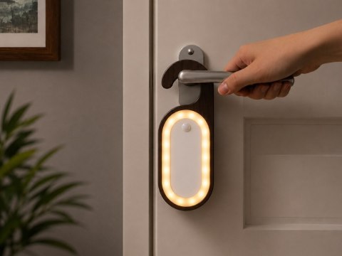 Nowoczesna lampka LED z czujnikiem ruchu dla każdego domu