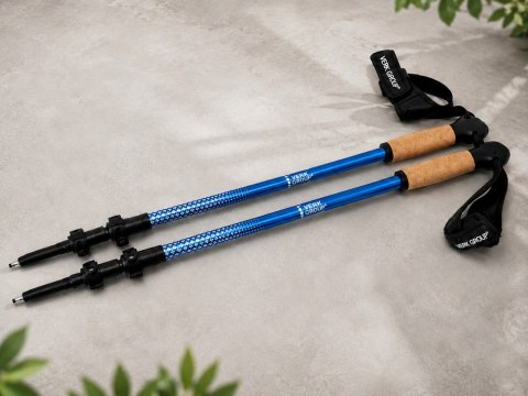Nowoczesne kijki trekkingowe zapewniające wygodę w każdej wędrówce