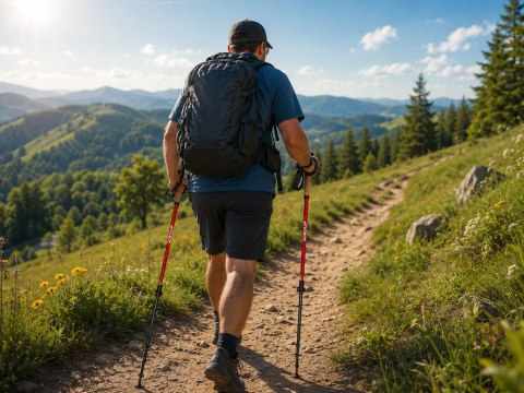 Nowoczesne kijki trekkingowe dla aktywnych pasjonatów przyrody
