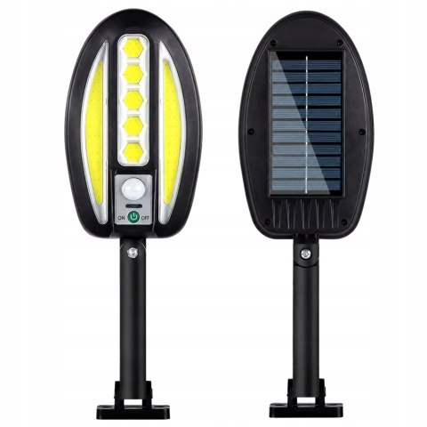 Nowoczesna lampa solarna LED z czujnikiem ruchu do ogrodu