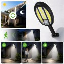Nowoczesna lampa solarna LED z czujnikiem ruchu do ogrodu