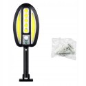 Nowoczesna lampa solarna LED z czujnikiem ruchu do ogrodu