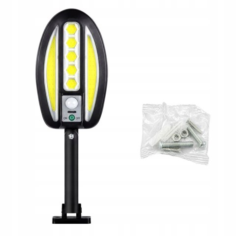 Nowoczesna lampa solarna LED z czujnikiem ruchu do ogrodu
