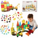 Kreatywne klocki 3D magnetyczne - 90 elementów dla dzieci i dorosłych!