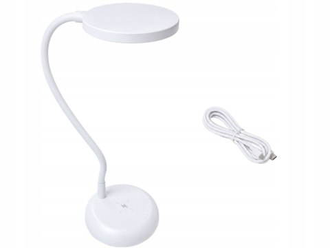 Nowoczesna lampka LED z elastycznym ramieniem i dotykowym sterowaniem