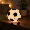 Lampa nocna w kształcie piłki nożnej - kolorowa, dotykowa, z funkcją timer