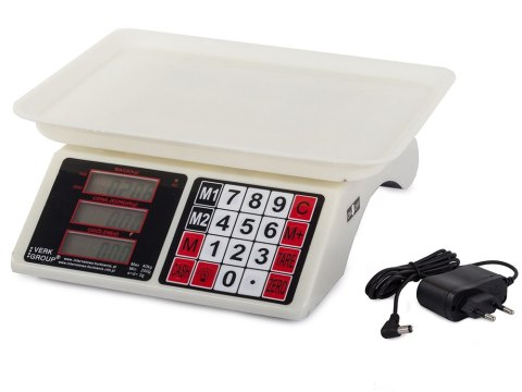 Waga elektroniczna do sklepu - precyzyjne pomiary do 40 kg