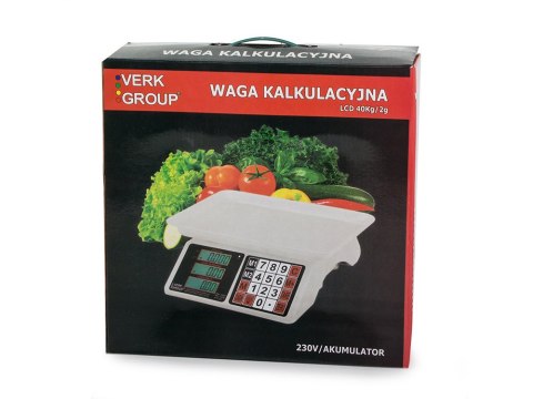 Waga elektroniczna do sklepu - precyzyjne pomiary do 40 kg
