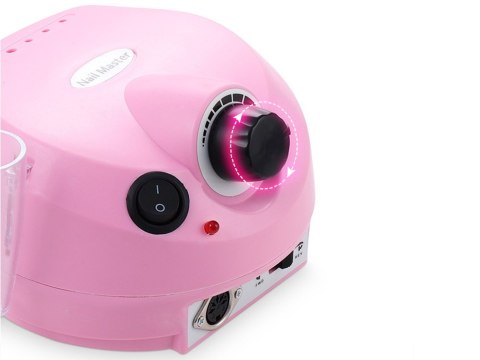 Frezarka do paznokci manicure pedicure + frezy 65w profesjonalna do domu