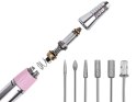 Frezarka do paznokci manicure pedicure + frezy 65w profesjonalna do domu