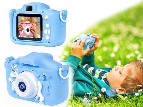 Zabawkowy aparat fotograficzny dla dzieci z jednorożcem MEGA
