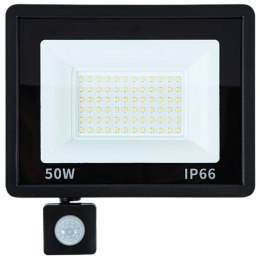 Nowoczesny halogen LED z czujnikiem ruchu i zmierzchu