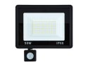 Nowoczesny halogen LED z czujnikiem ruchu i zmierzchu