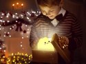 Nowoczesna lampka nocna w kształcie kota do pokoju dziecięcego