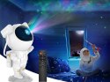 Nowoczesny projektor gwiazd w kształcie astronauty - wieczór pełen magii!