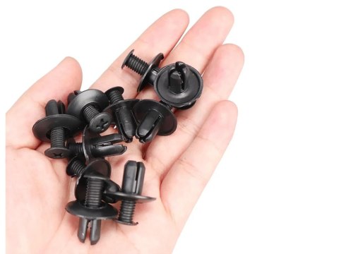 Nowoczesny zestaw spinek samochodowych do tapicerki - 620 sztuk